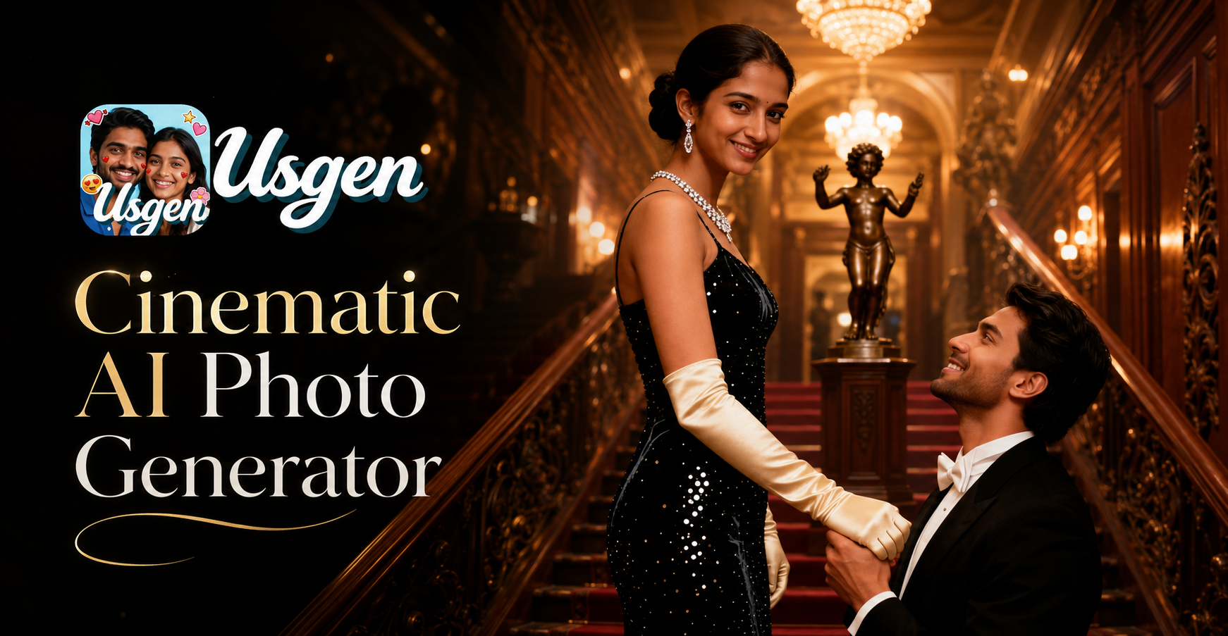 Usgen Generator Foto AI Sinematik – Ubah Foto Menjadi Potret Gaya Film