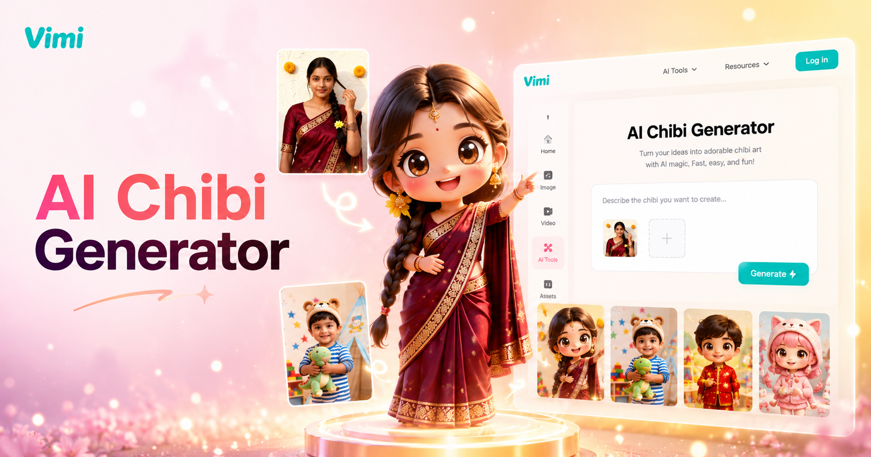 KI Chibi Generator: Verwandele dein Foto in niedliche Chibi-Kunst