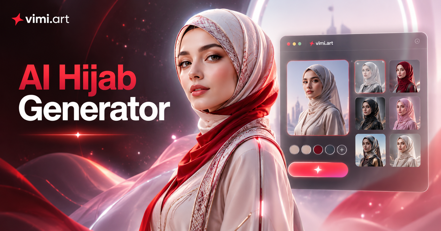 Vimi AI Hijab Generator: Desain Karya Seni Fashion Modest