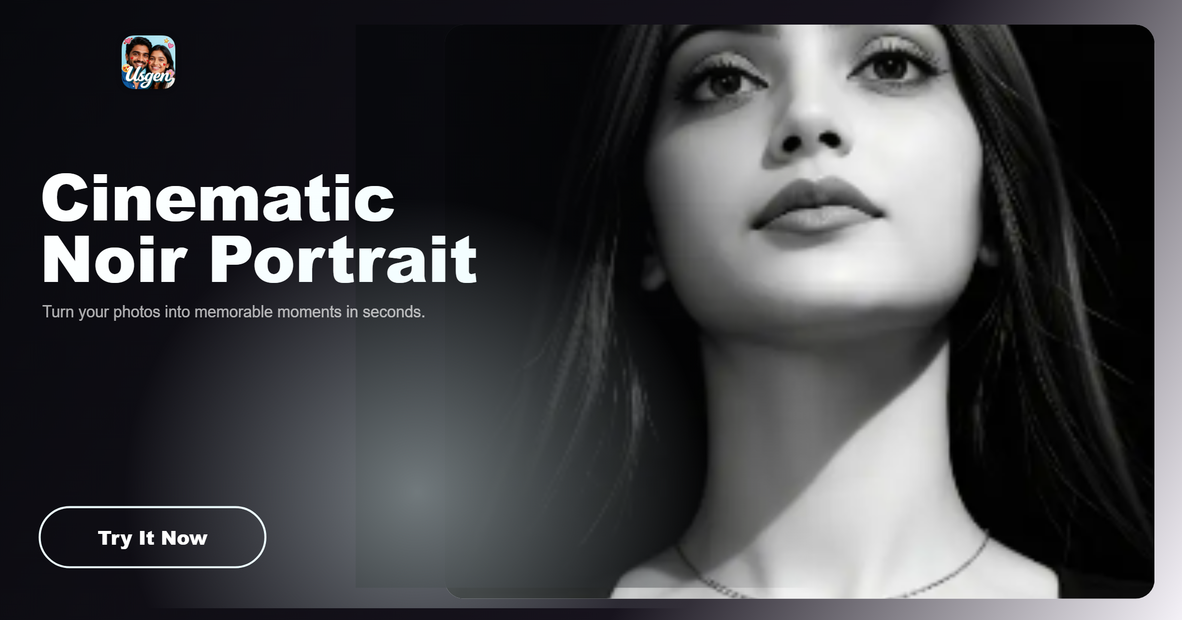 Crie Retratos Cinematográficos Noir Instantaneamente