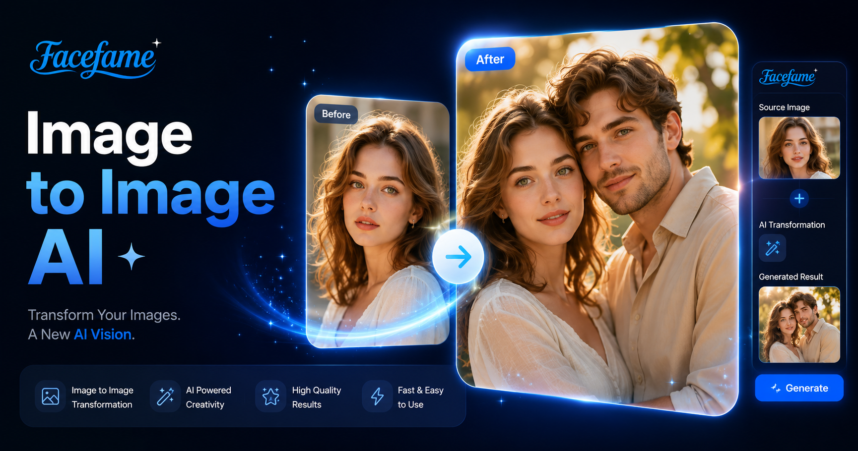 Image to Image AI | Ubah Foto dengan Facefame