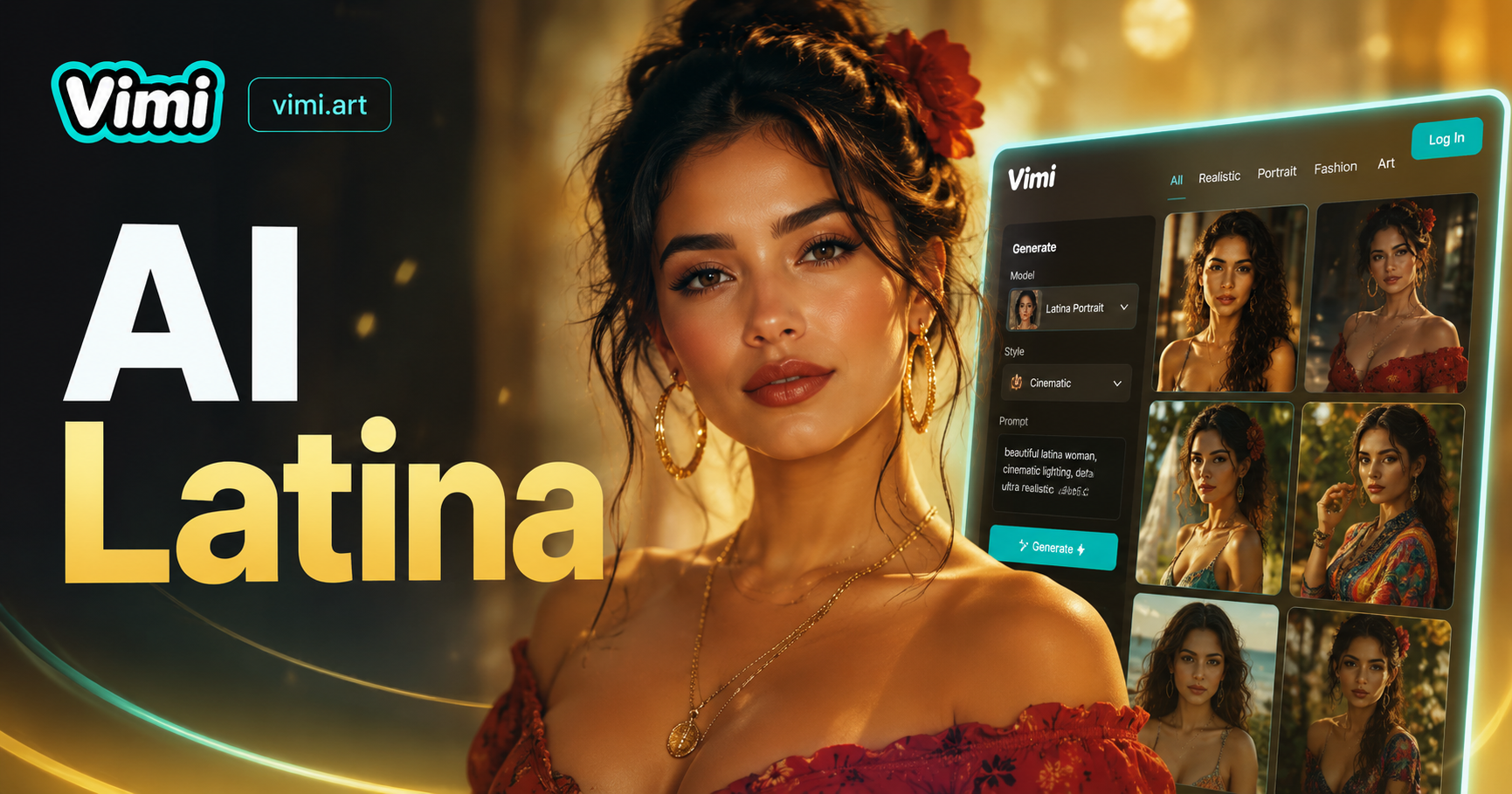 Vimi AI Latina Generator: Buat Seni Bergaya Latina Dengan AI