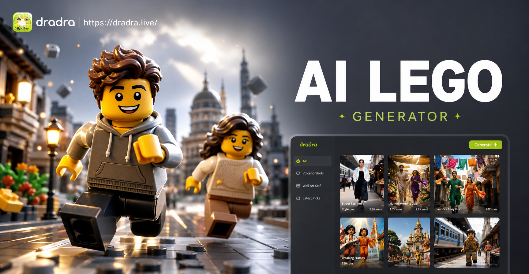 Create Custom LEGO Characters & Scenes with AI