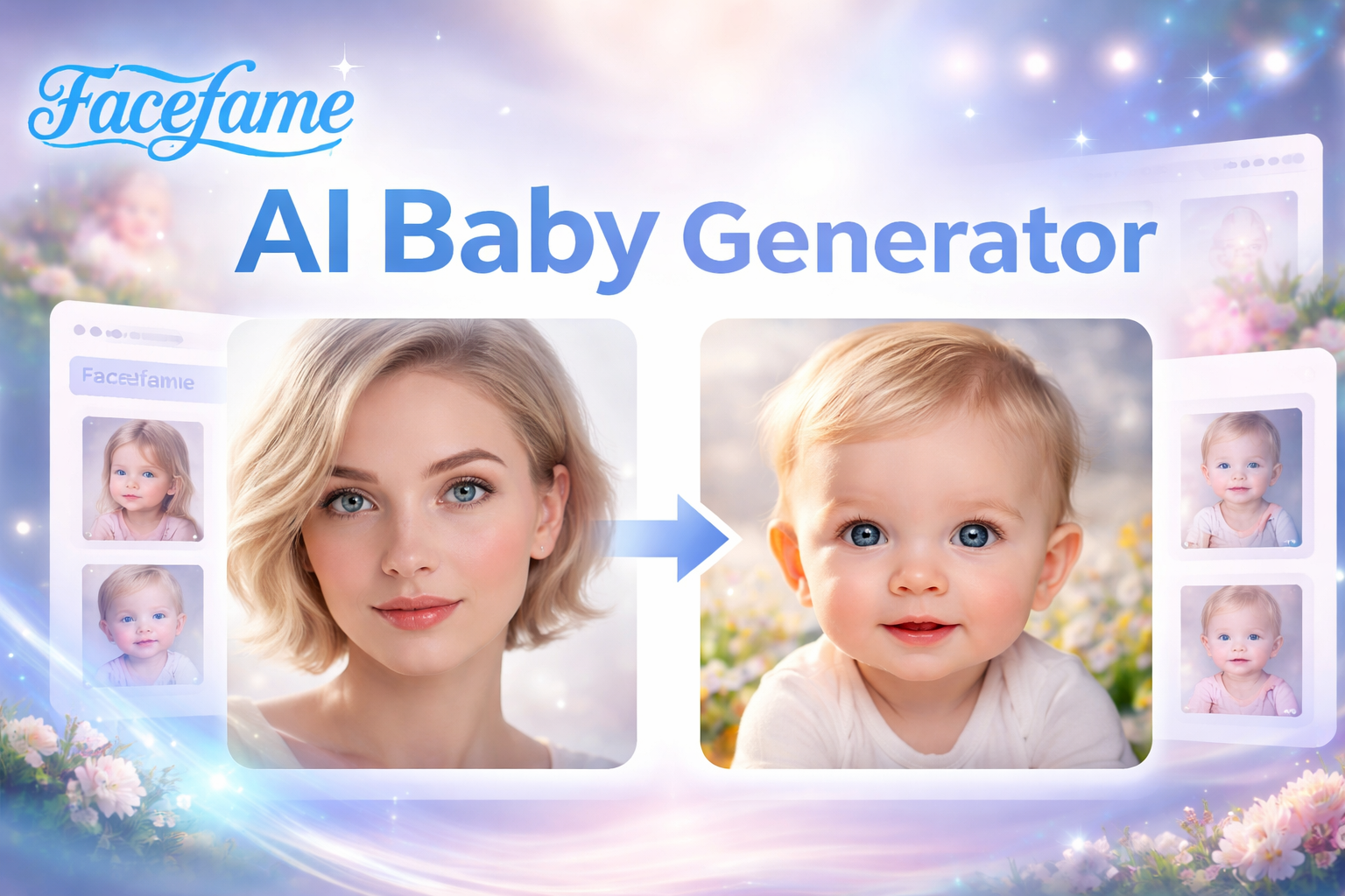 KI Baby Generator Online Kostenlos | Erstelle Babyfotos mit Facefame
