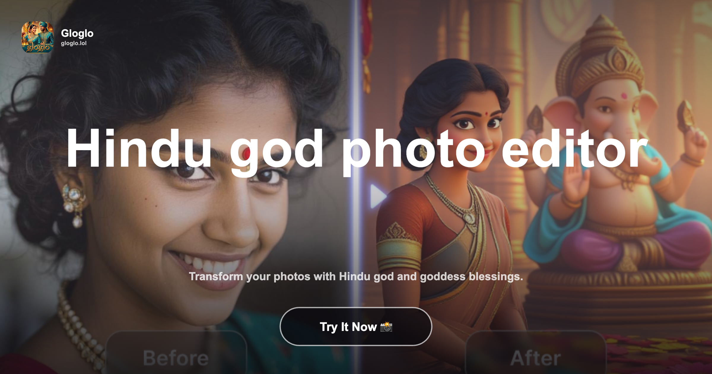 हिंदू देवता फोटो एडिटर: छवियों में दिव्य आशीर्वाद जोड़ें