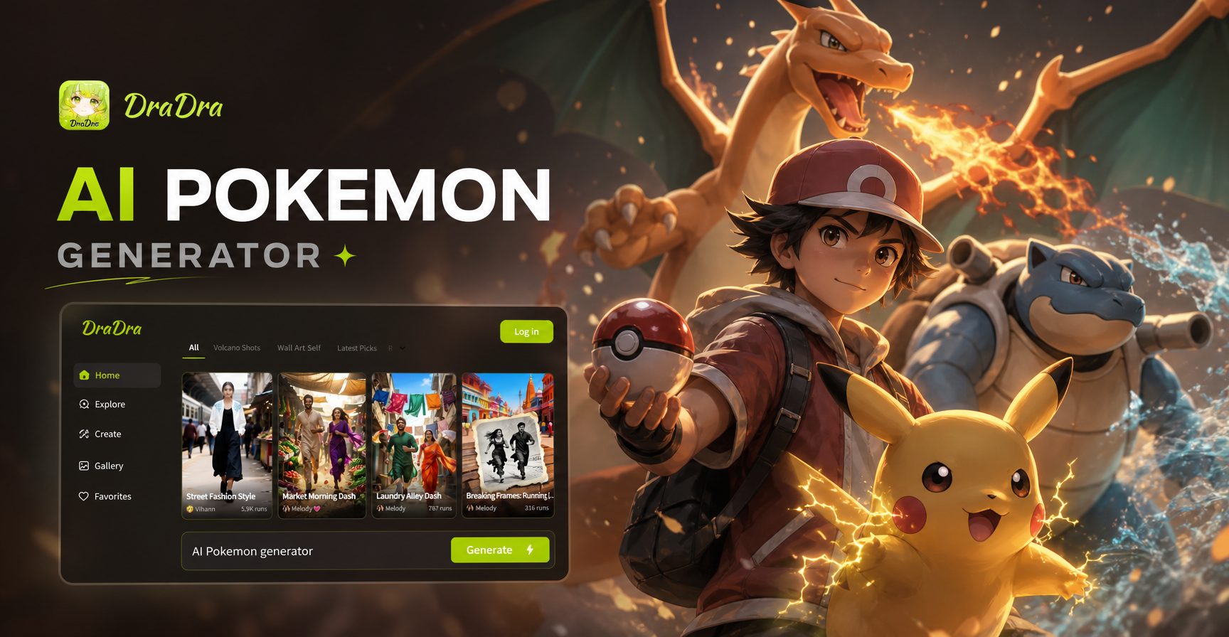 Gere Seu Próprio Pokémon Único com IA