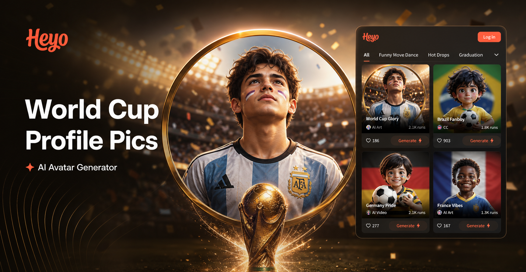 AI World Cup Profile Picture Generator | Fan Photo Maker