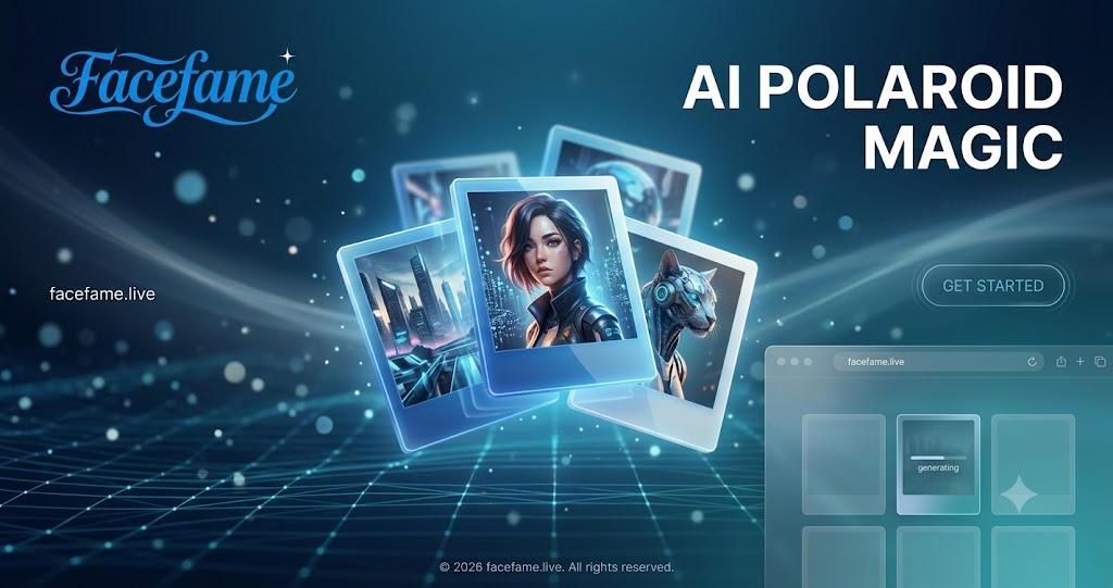 KI Polaroid Generator – Vintage Polaroid Fotos online erstellen