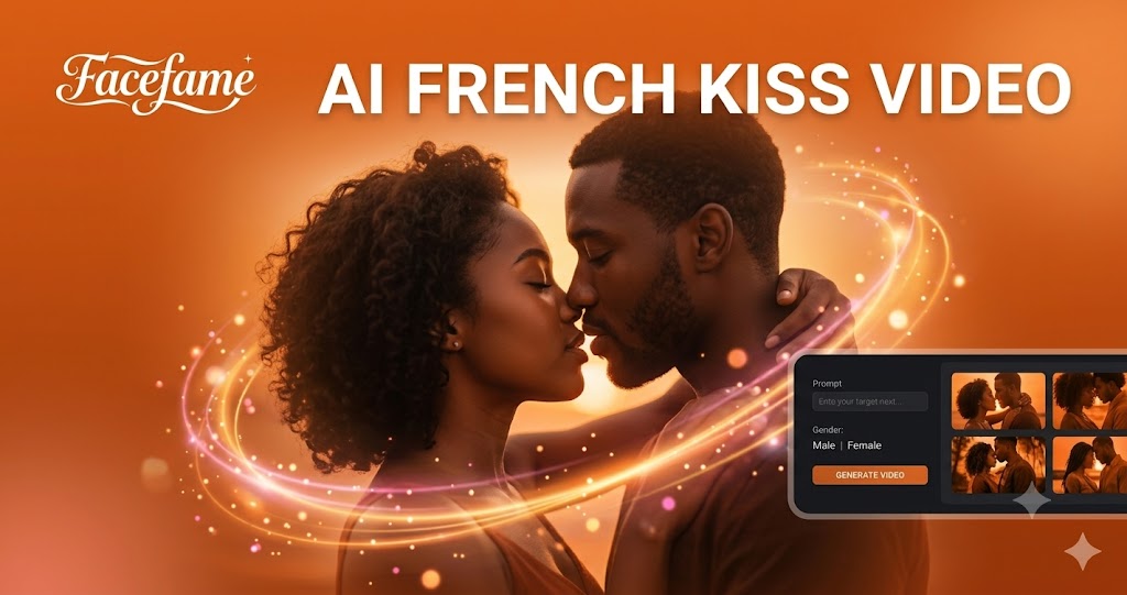 KI-French-Kiss-Video-Generator kostenlos – Kussvideos erstellen