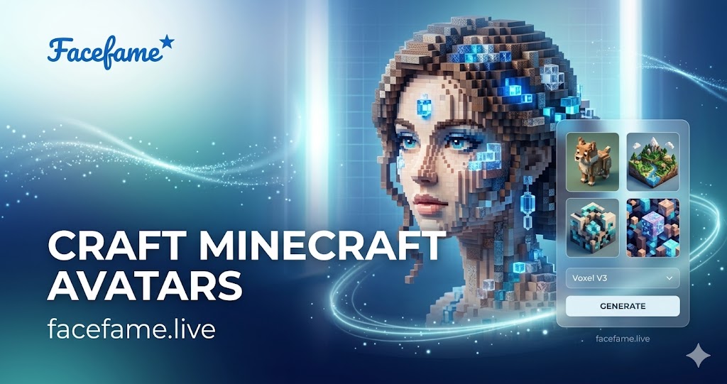 Generador de Estilo Minecraft con IA – Crea Imágenes de Estilo Minecraft Pixel Perfect al Instante
