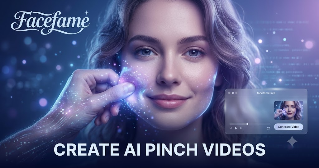 KI-Wangenkneif-Video-Generator | Süße KI-Videos erstellen