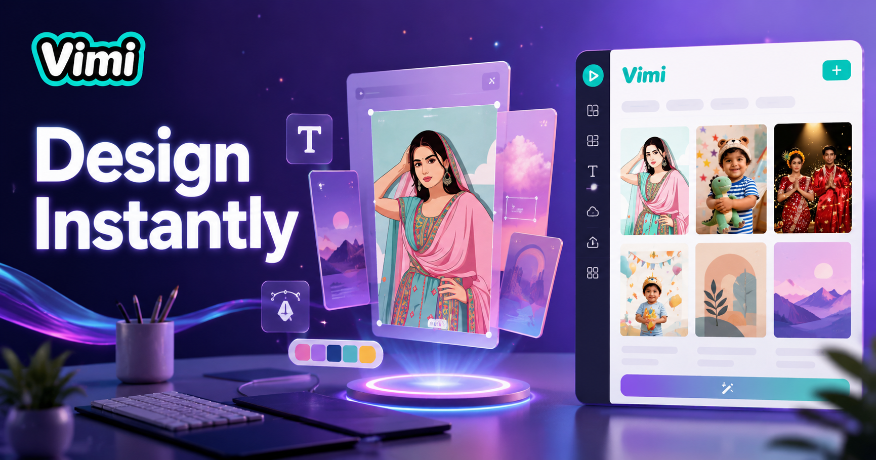 Vimi vs Canva: Welches KI-Tool generiert bessere Bilder?