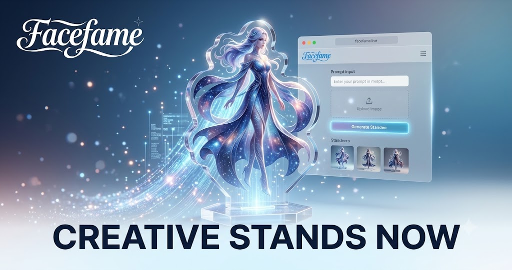 KI Acryl-Standee Generator | Individuelle KI-Standees erstellen