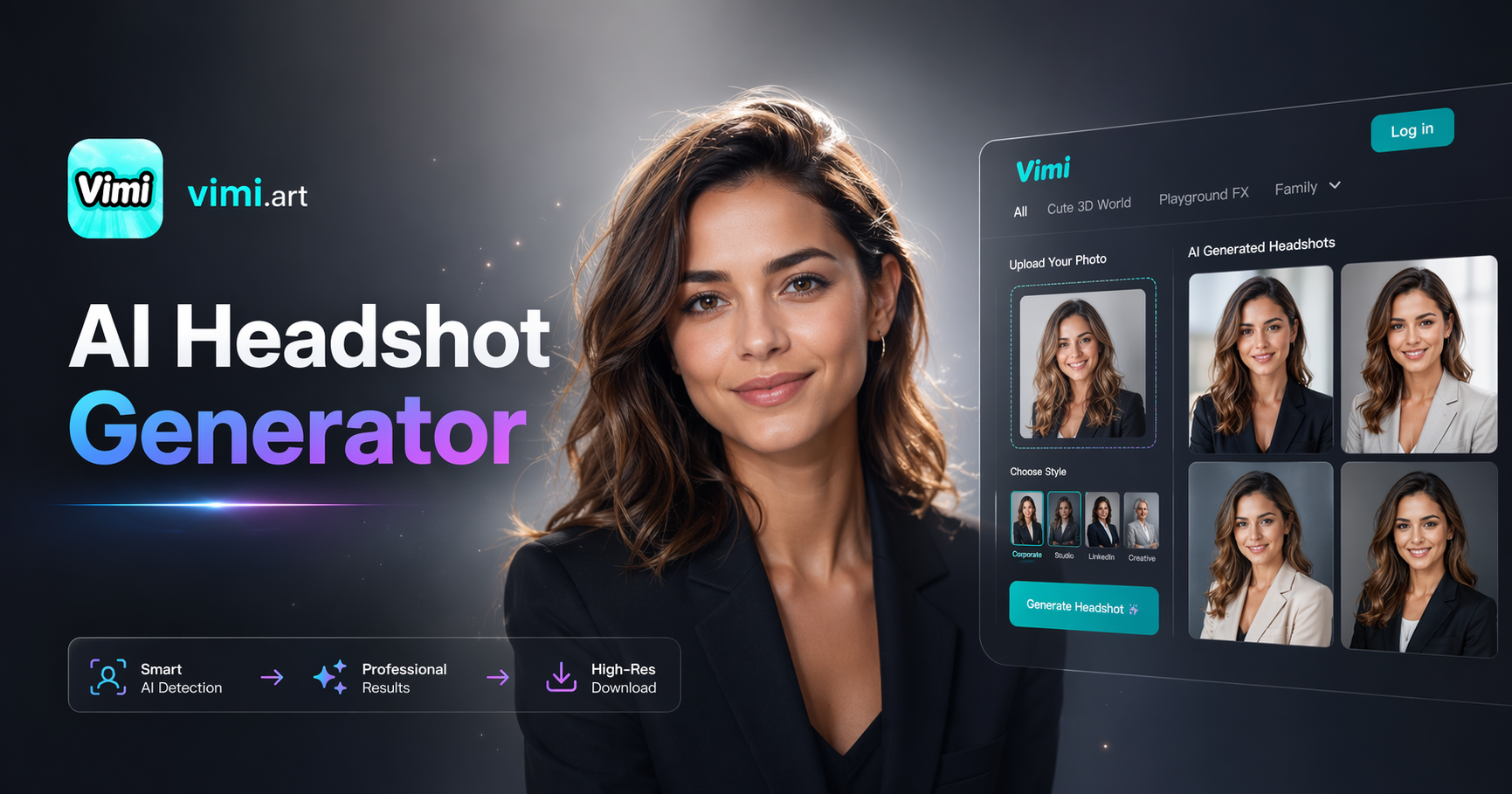 KI-Porträt-Generator: Professionelle Business-Porträts kostenlos