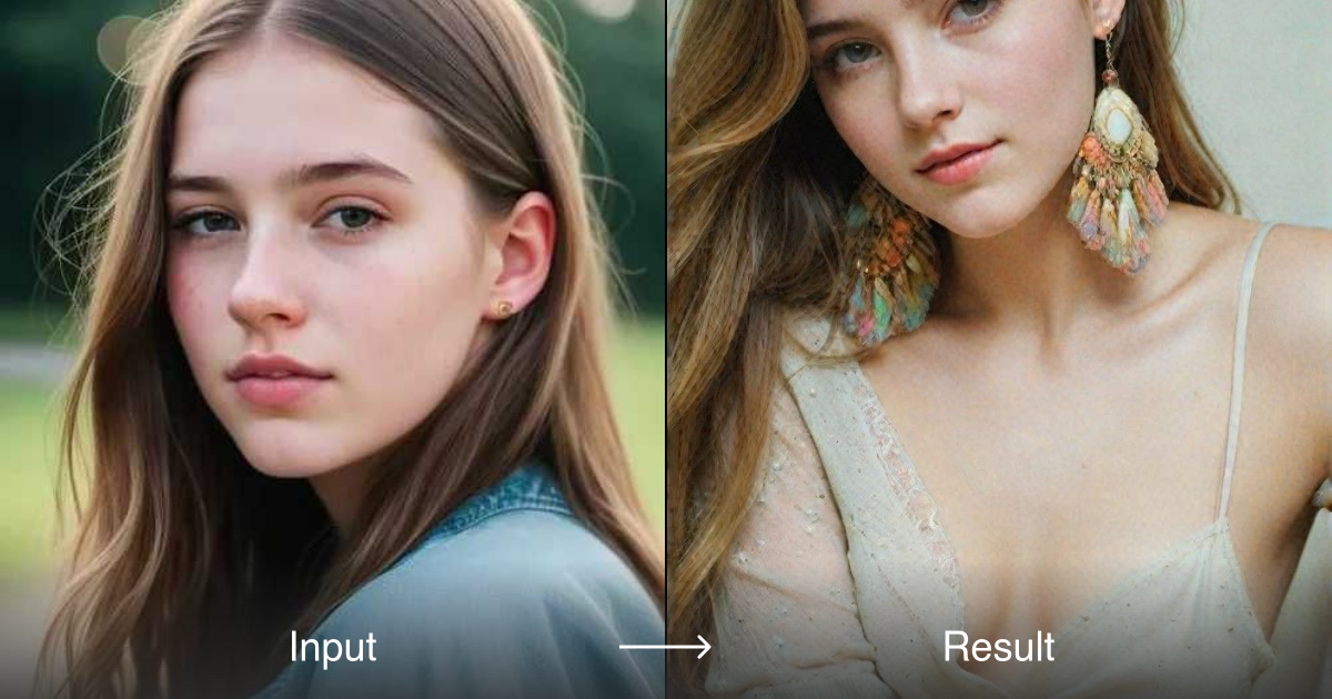Experience Glamorous Style Transformations Easily with a1.art | a1.art