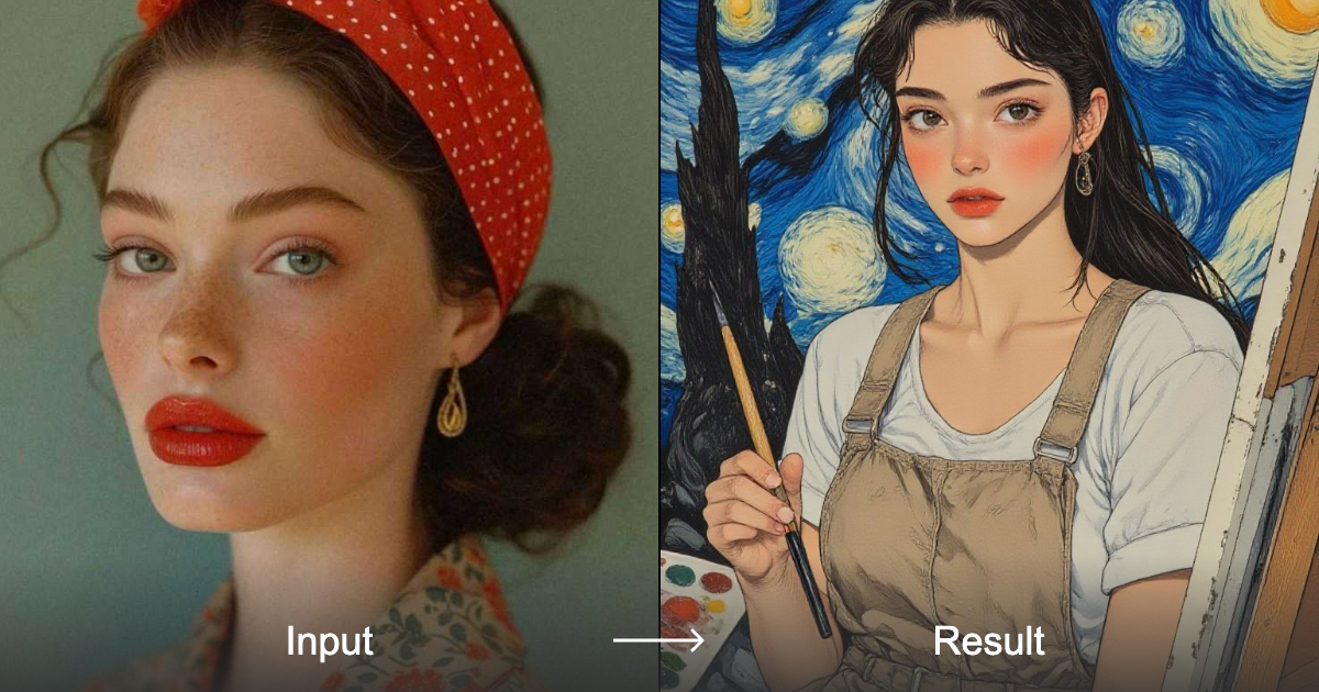 "Convert Any Image into Van Gogh's HandDrawn Masterpiece with a1.art