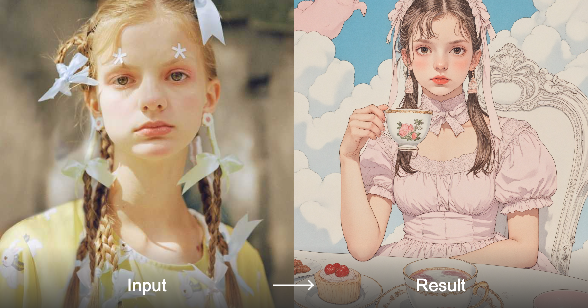 A Dreamlike Tea Party in the Sky - Master Digital Painting Style ...