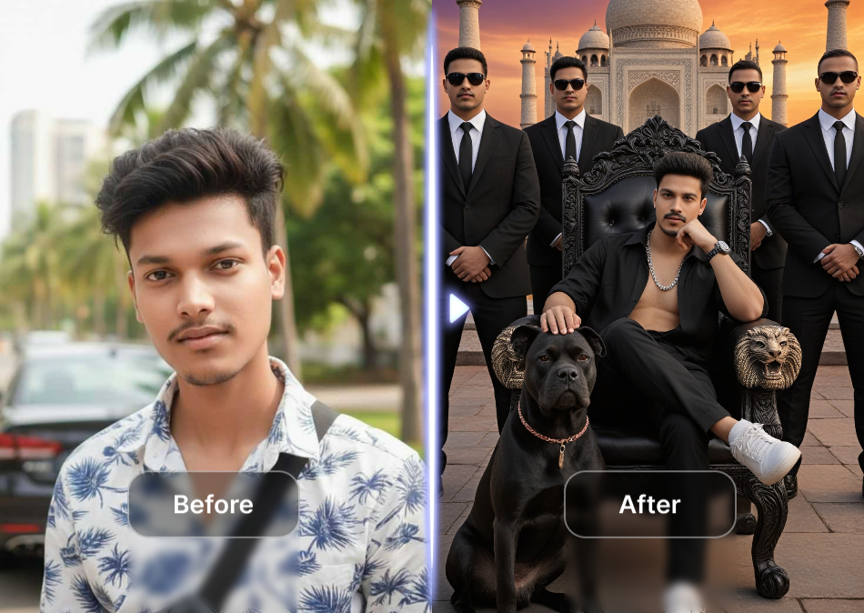 Vividix polaroid couple video template example