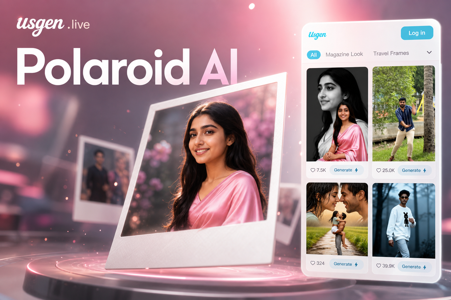 Ai 3d Polaroid Video Effect