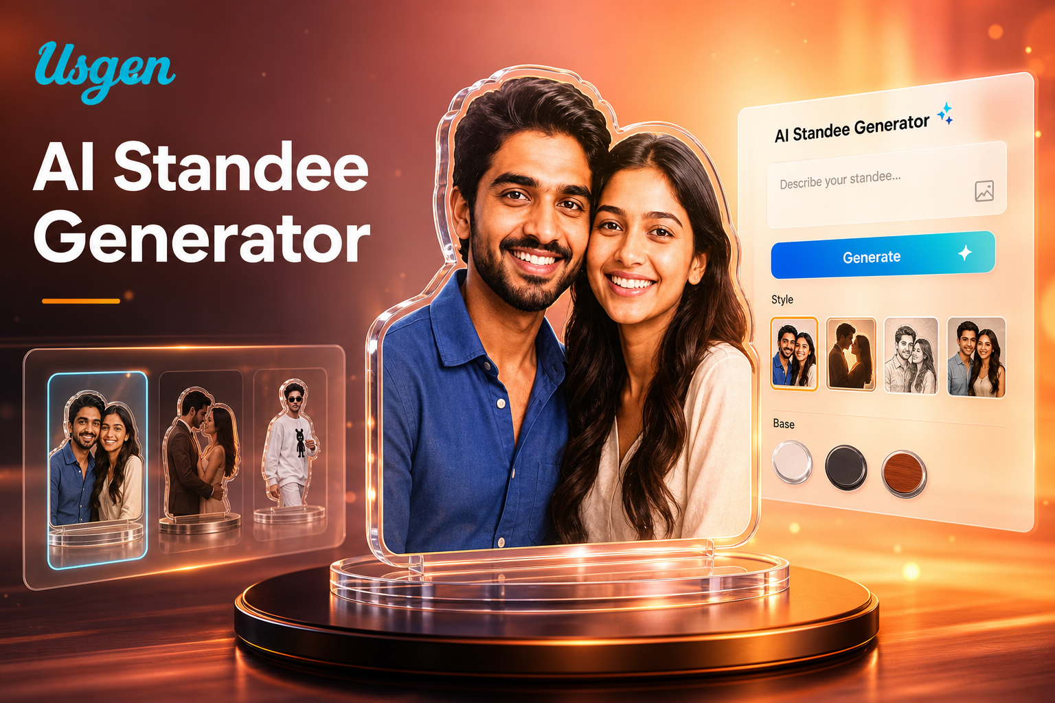 Ai Acrylic Standee Generator