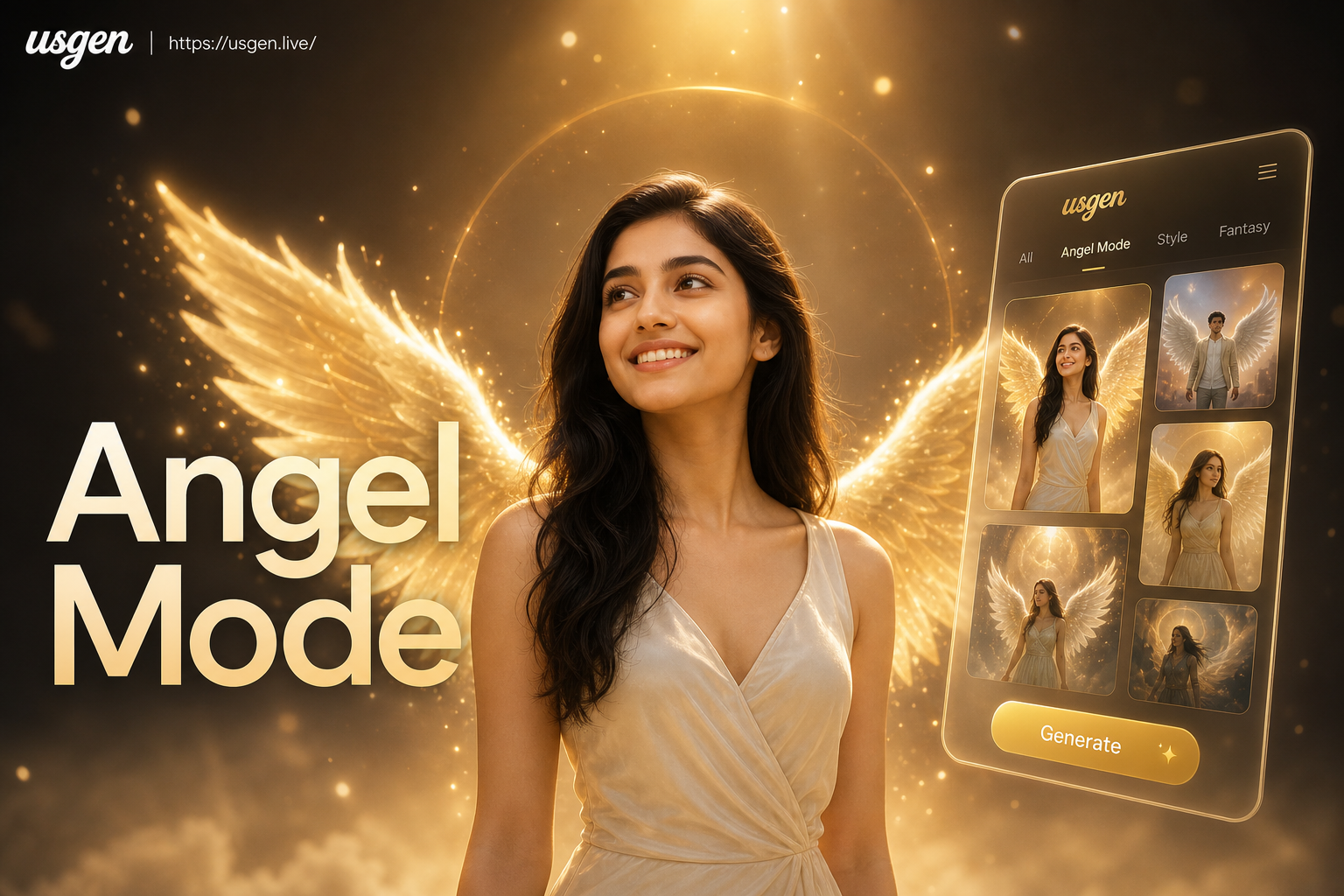 Ai Angel Wings Effect