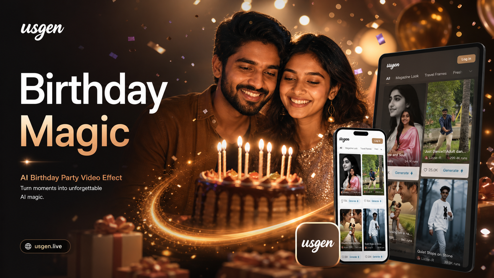 Ai Birthday Party Video Effect