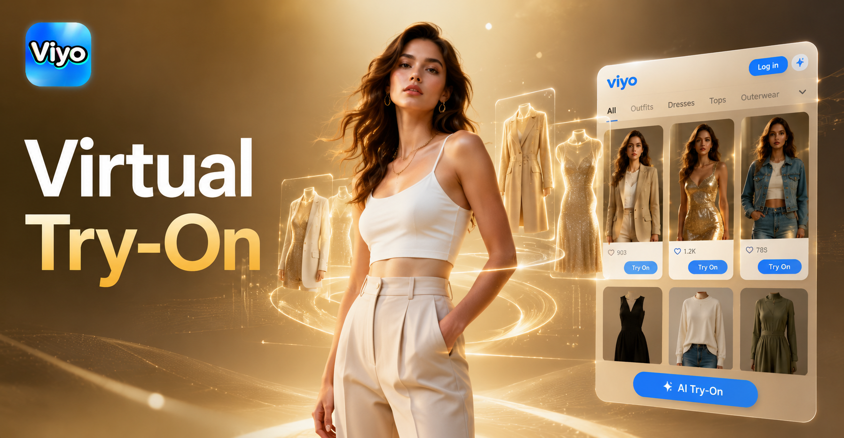 Viyo AI Prueba Virtual de Outfit | Generador Realista de Pruebas de Ropa