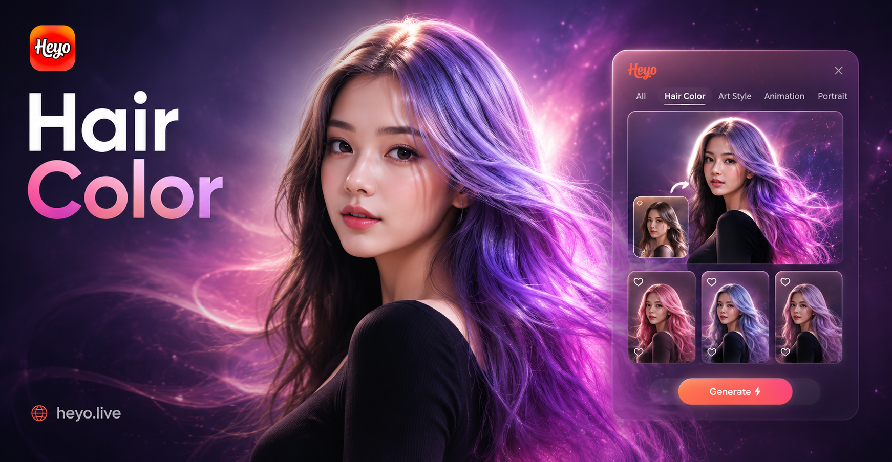 Hair Color Change