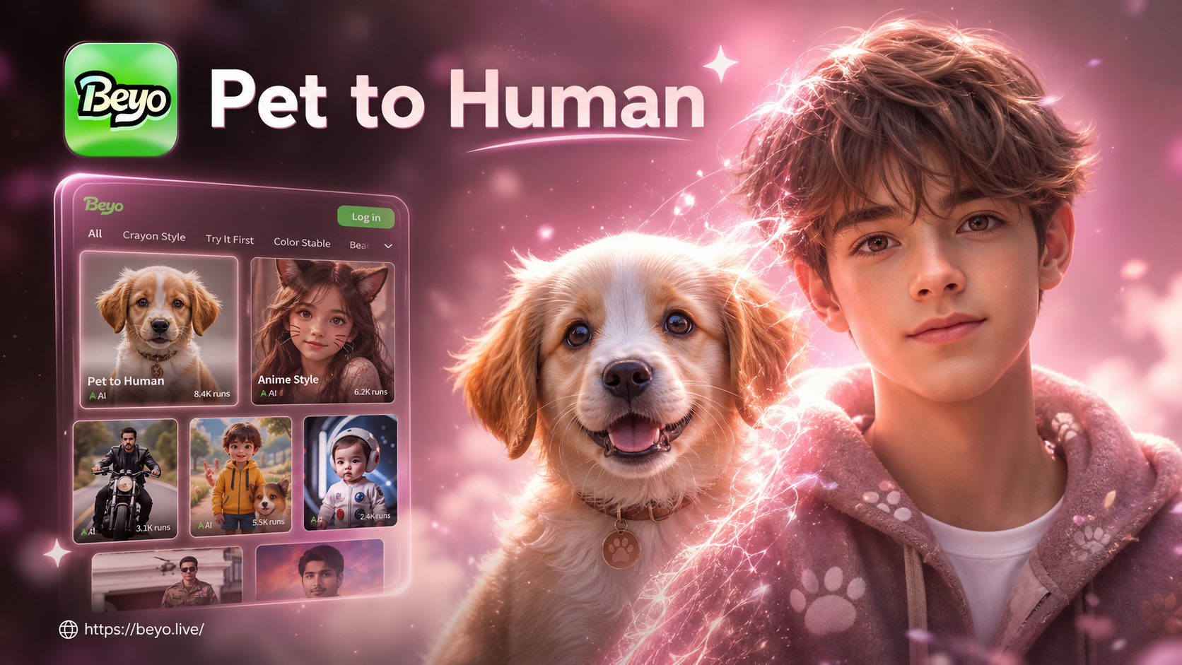 AI Pet To Human Generator