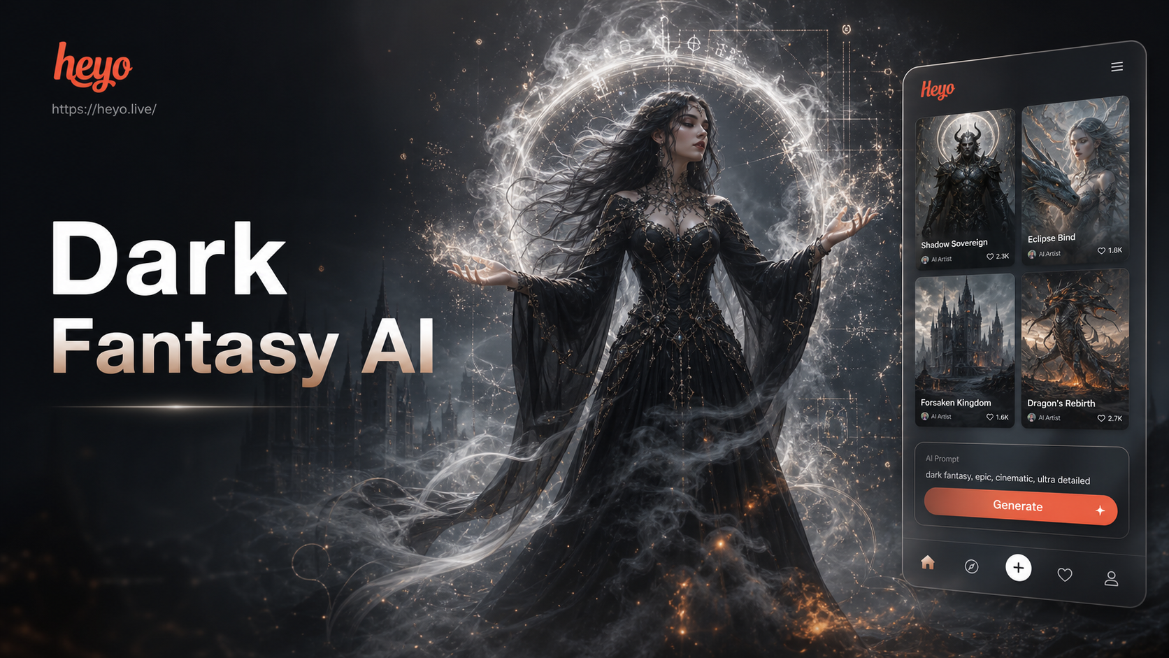 ai dark fantasy art generator