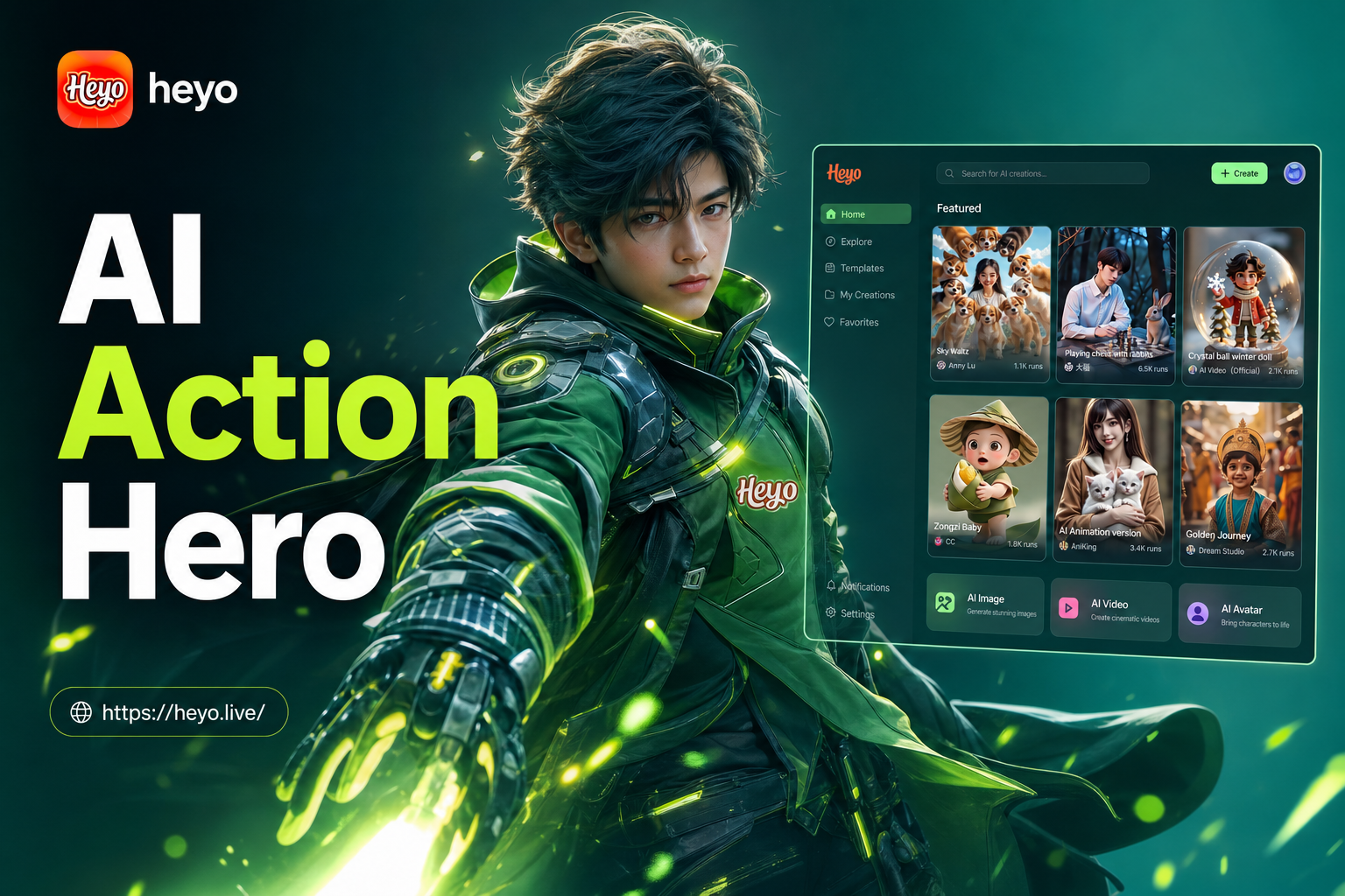 AI action hero