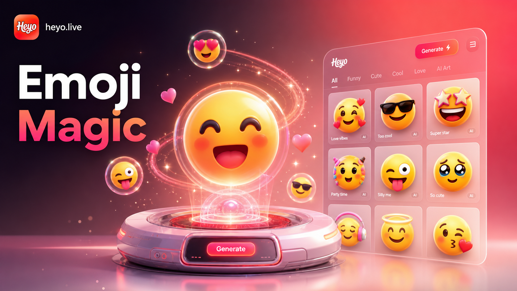 AI generated cute emoji from photo