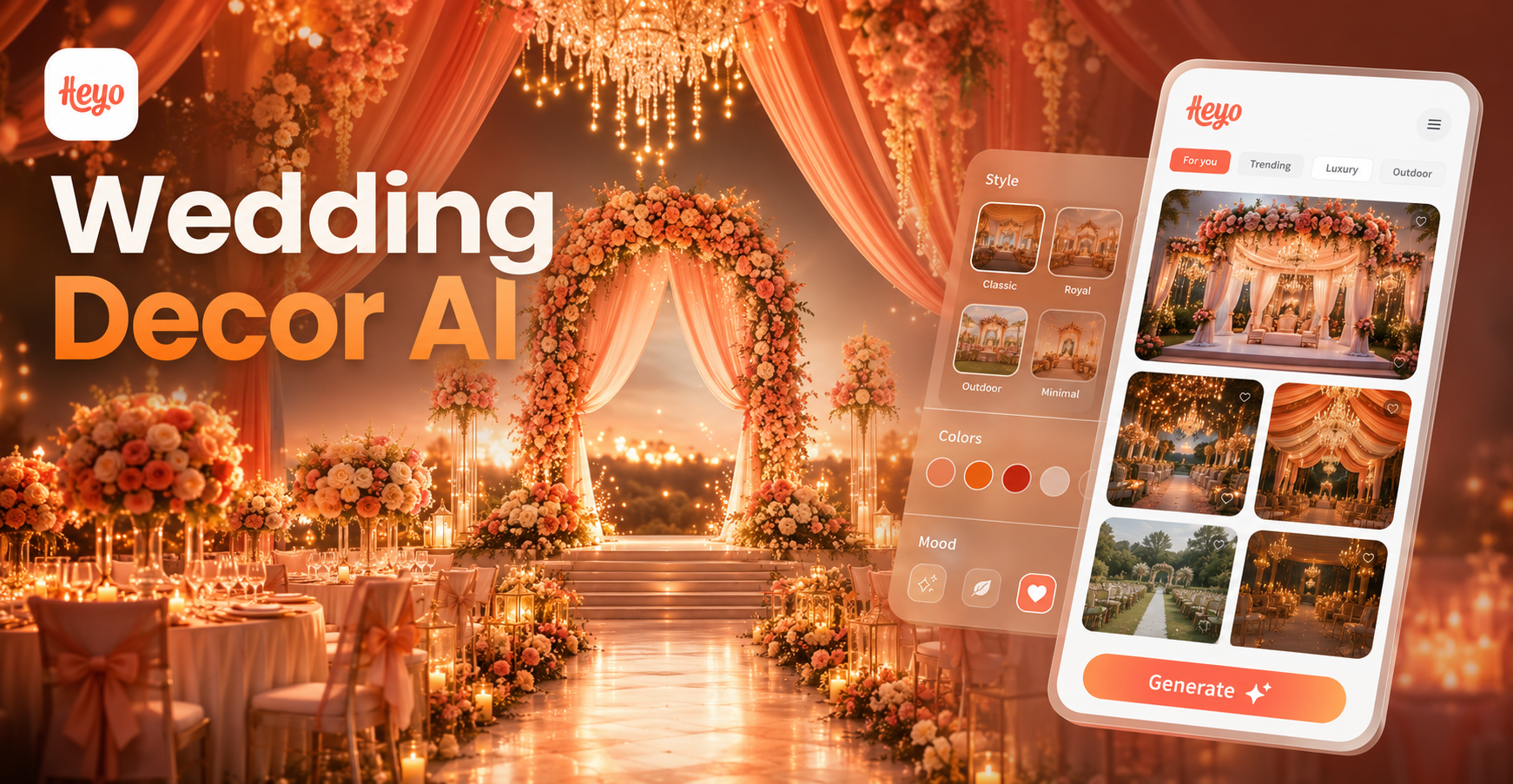 AI Wedding Decorations Generator