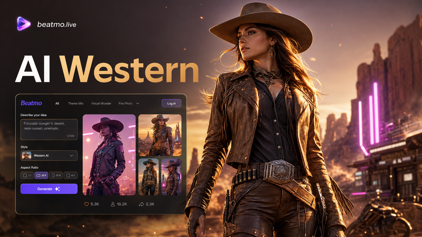 ai cowgirl generator