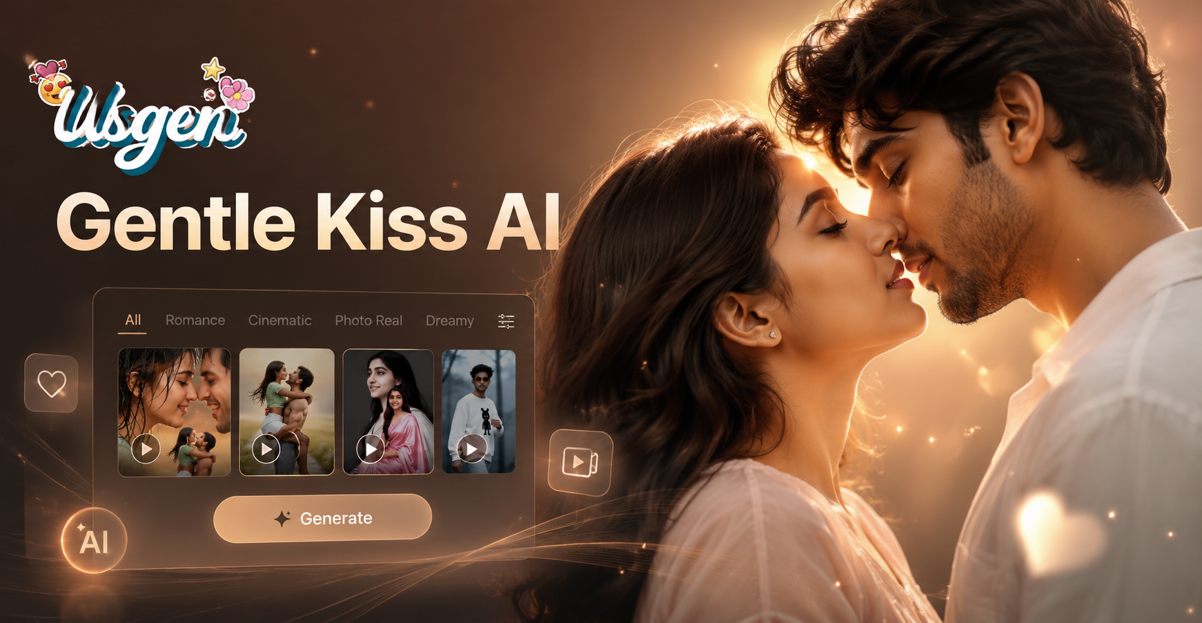 Ai Gentle Kiss Video Generator
