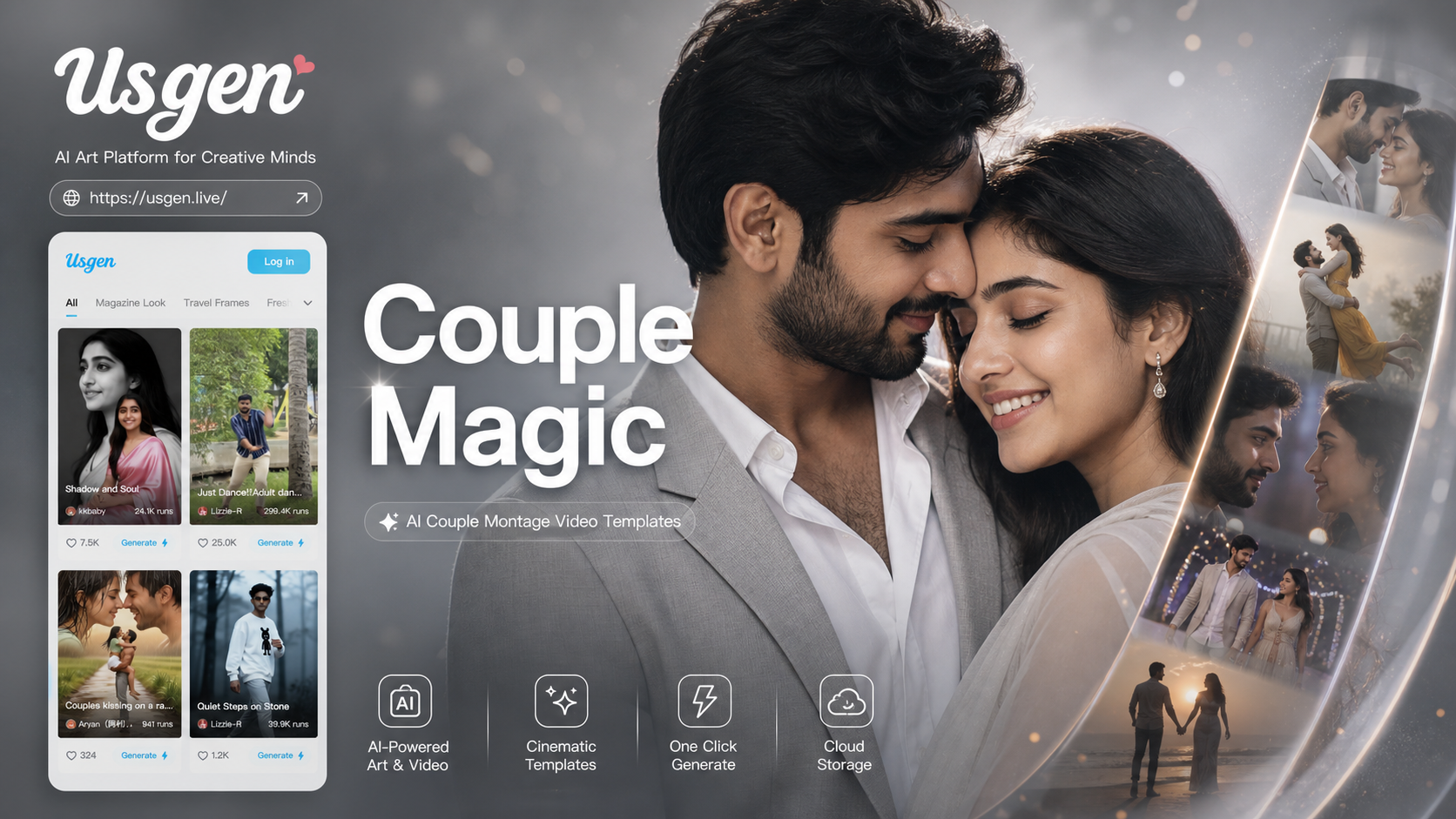 Couple Montage Video Template