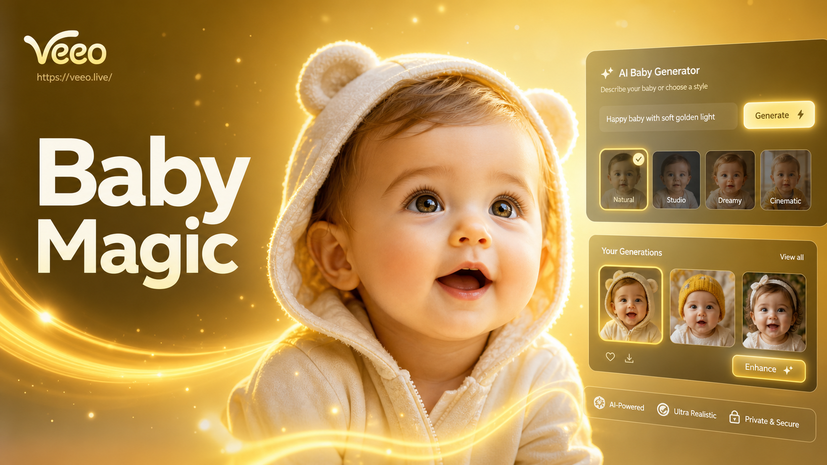 AI Baby Generator - Buat Video Bayi dan Penampilan Masa Depan