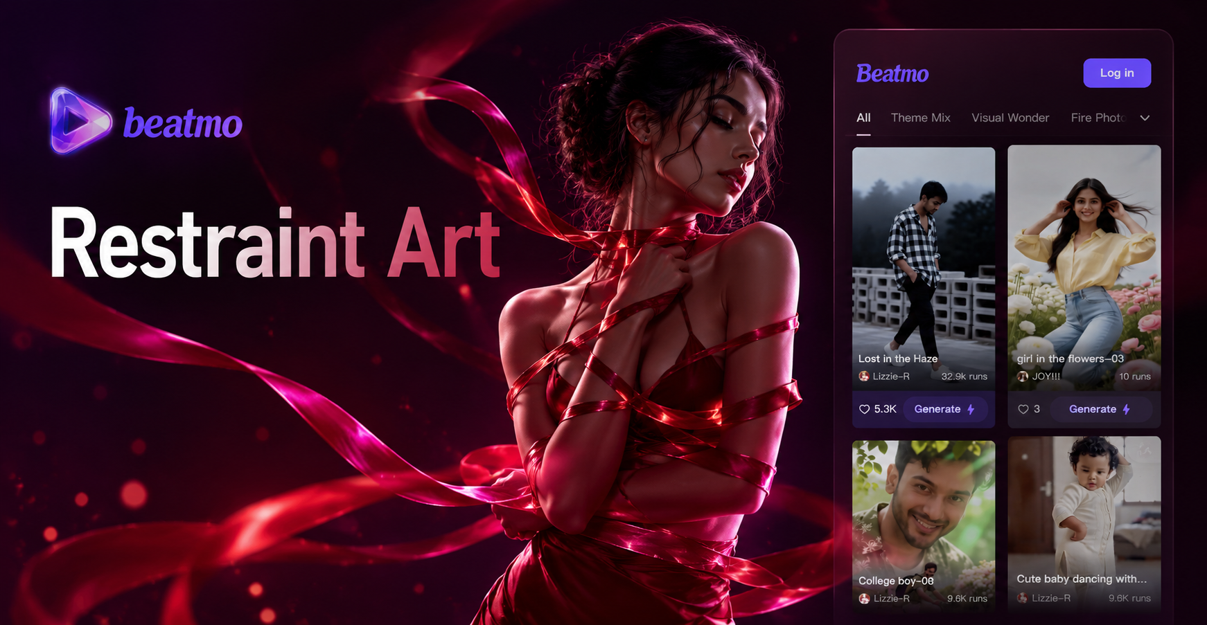 Beatmo KI Restraint Art Generator – Meisterhafter restrained künstlerischer Stil