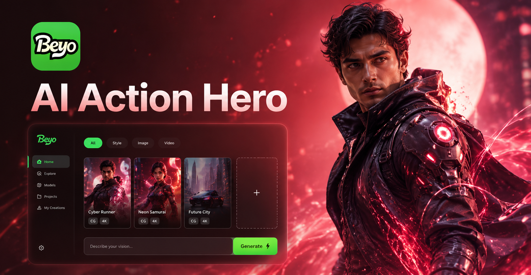 AI action hero