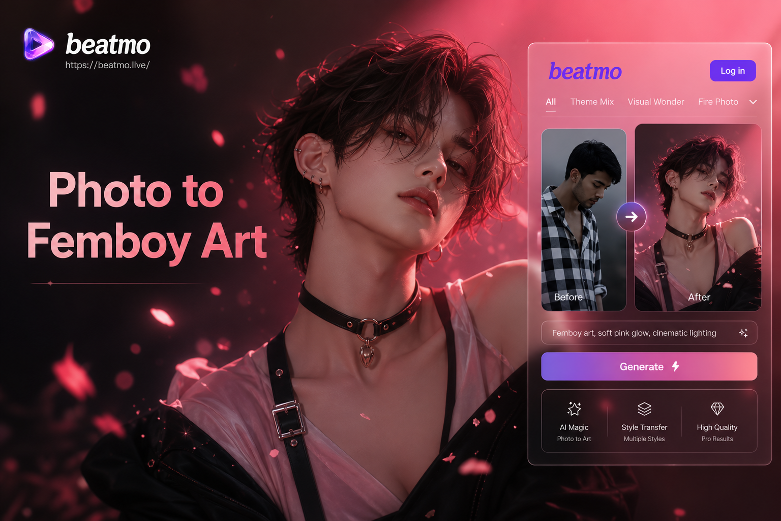 Photo To Femboy Art