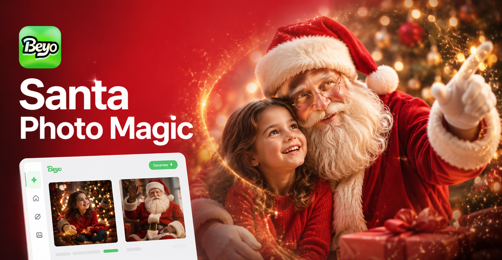 Add Christmas Santa To Photo