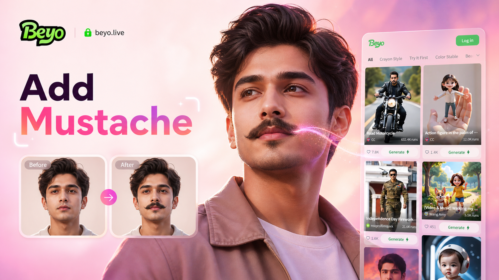 Add Mustache To Photo