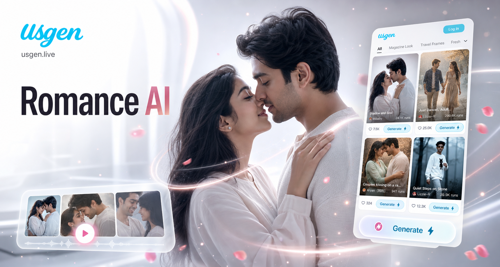 Ai First Kiss Video Generator