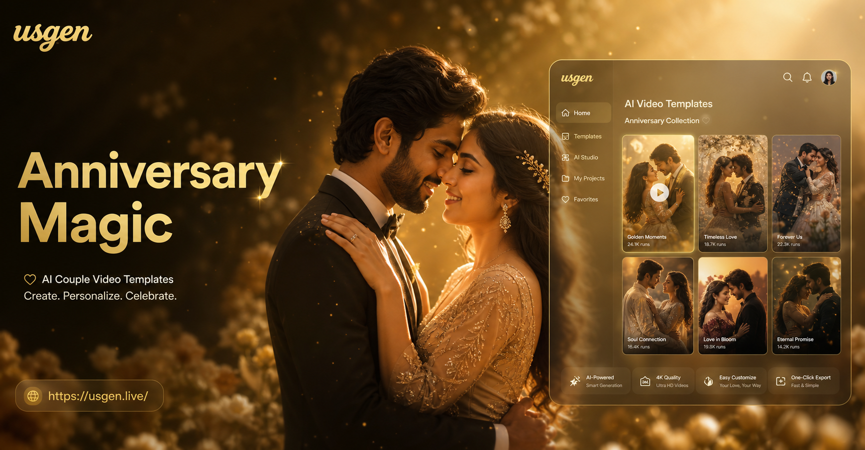 Anniversary Couple Video Template