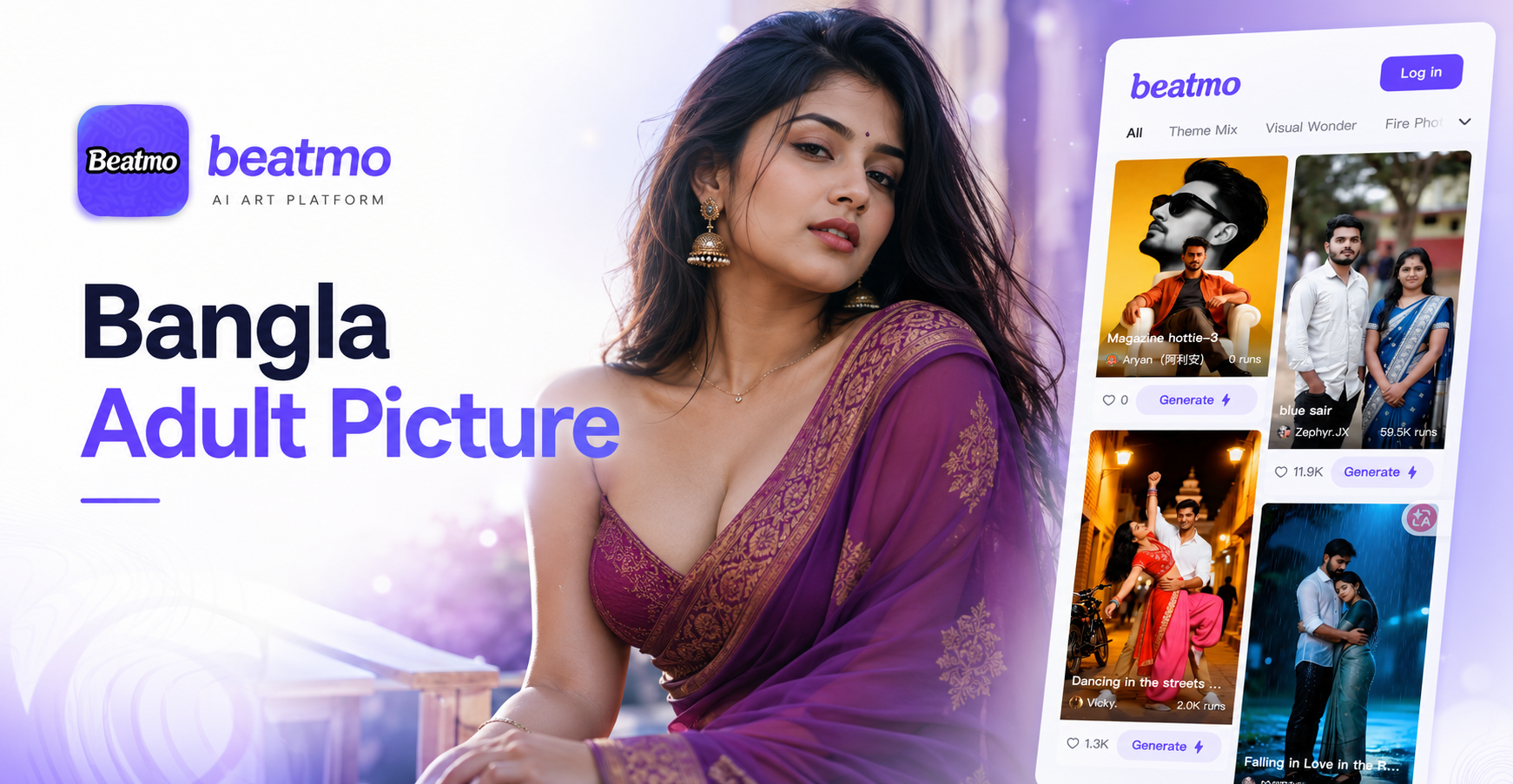 Beatmo AI Bangla Adult Pictures | Heiße Bangladeshi Girls NSFW