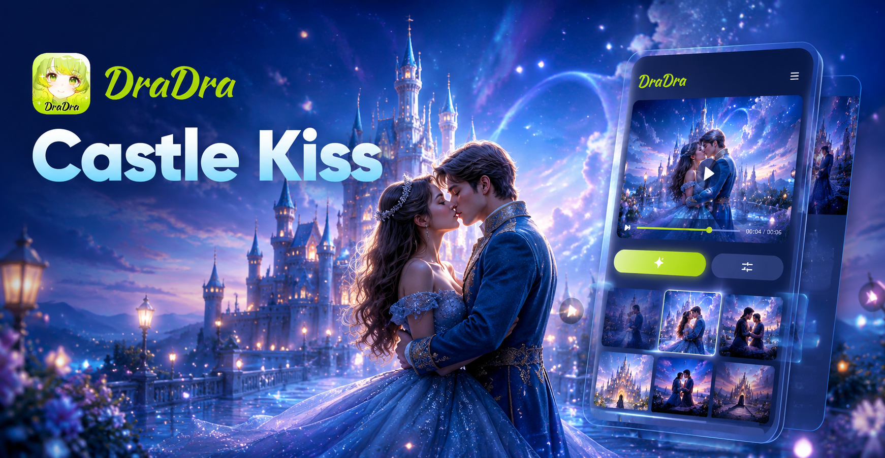 Castle Kiss Video Generator