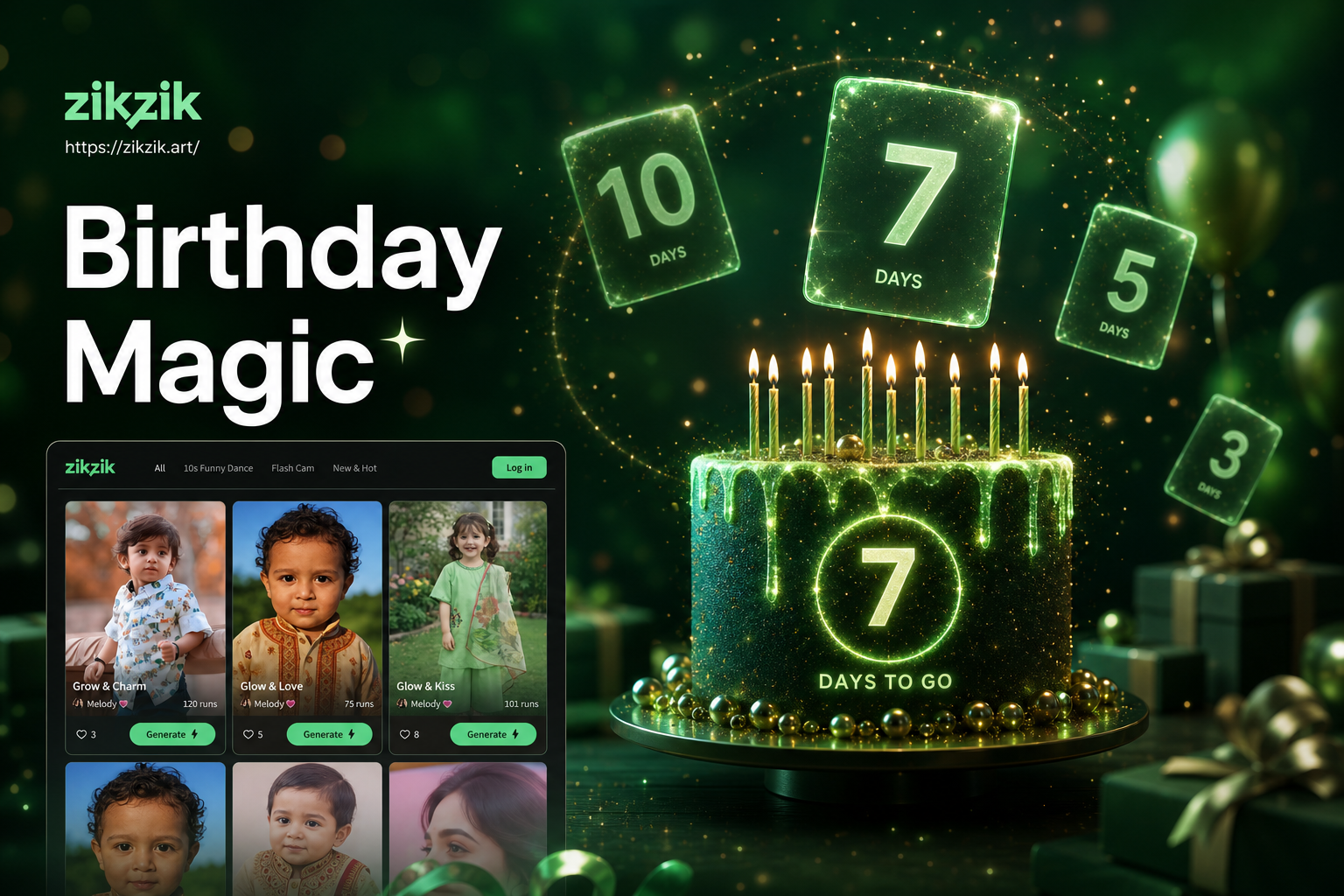 Birthday Countdown Video Generator