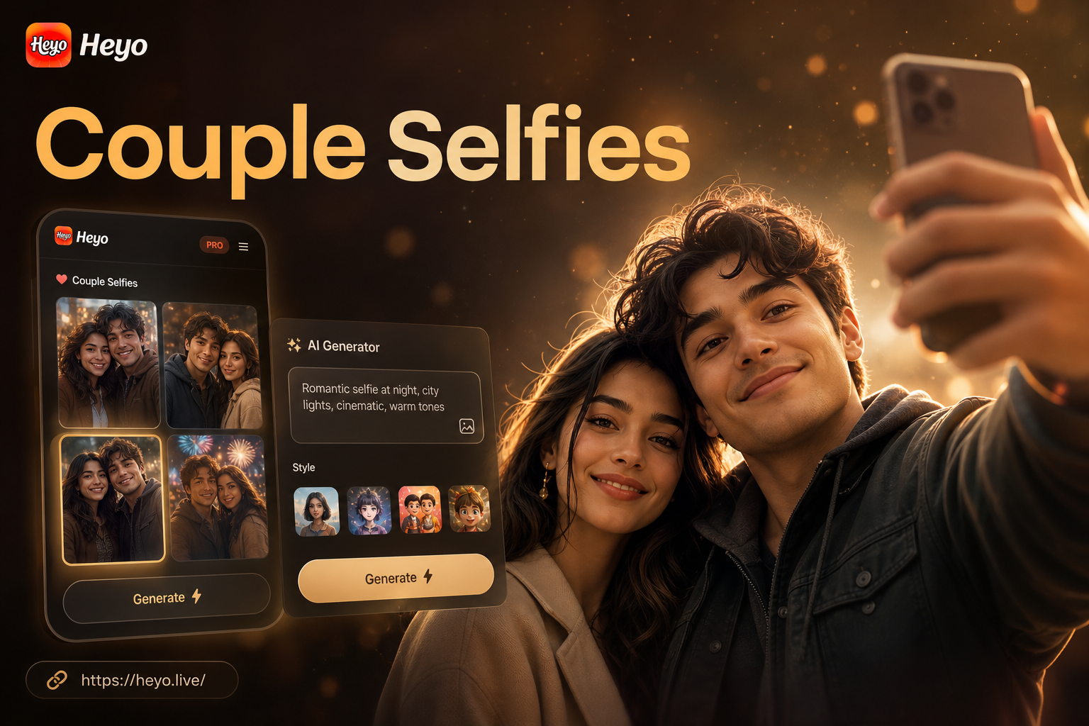 Crie Selfies de Casal Perfeitos Instantaneamente com IA