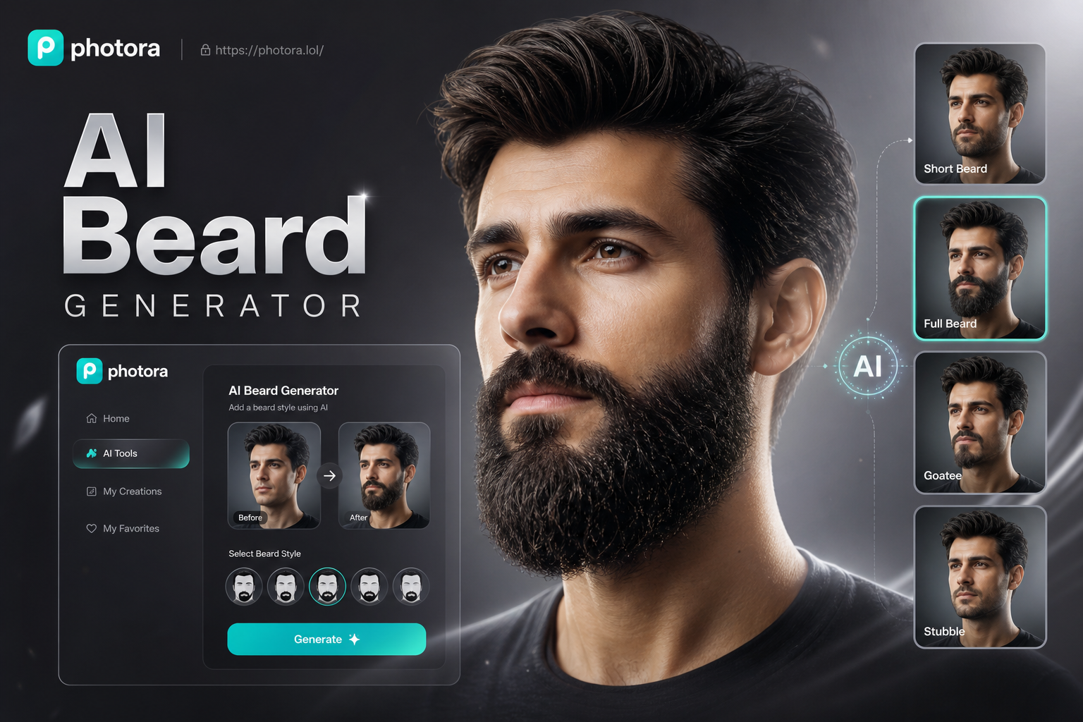 AI Beard Filter: Add Realistic Facial Hair to Any Photo