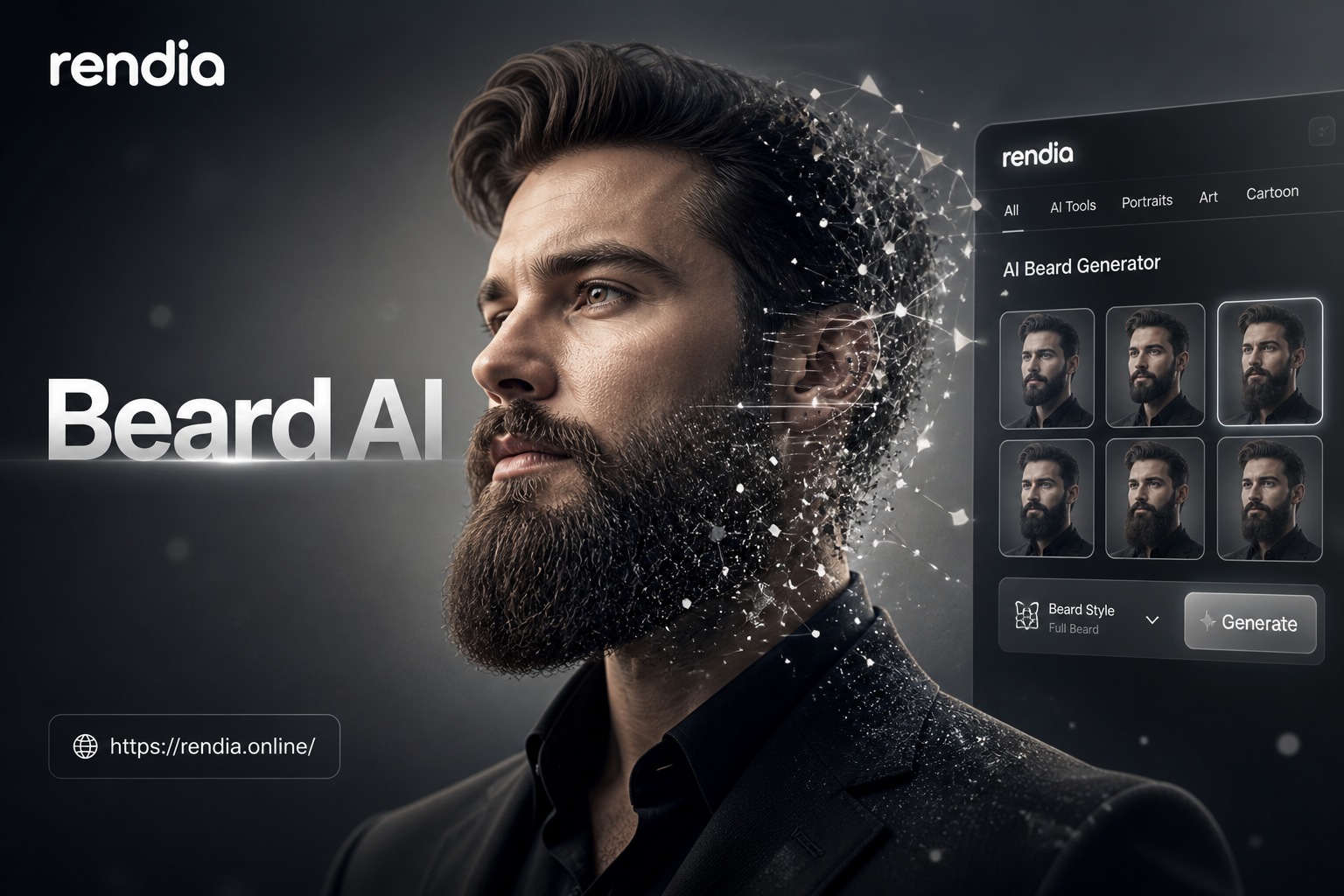 AI Beard Generator: Add Realistic Beard Filters to Photos